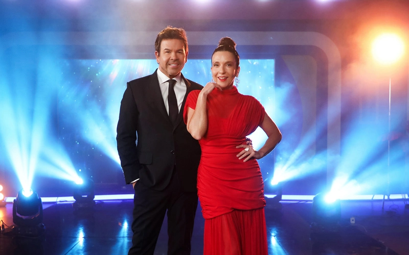 Ignacio Gutiérrez y Karla Constant, la nueva dupla estelar de Canal 13