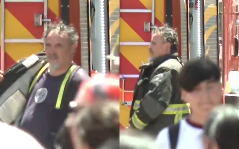 Paul Vásquez "El Flaco" incendio