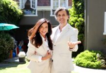 El último "vecino": Canal 13 cierra su staff de capitanes con el hijo de un ícono tropical Bastián Bimza Muñoz y Kanela Muñoz capitanes de Vecinos al límite Canal 13