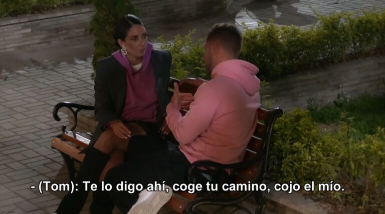 Camila Nash y Luis Mateucci beso El Internado reality