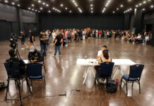 El caótico casting de “Vecinos al límite” que puso a prueba a Canal 13 Casting de Vecinos al límite Parque Araucano masivo Canal 13