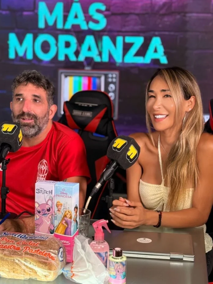 Javiera Menares modelo internacional programa Mas Moranza Buenos Aires