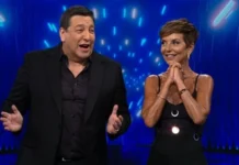 Fran García-Huidobro en el set de Primer Plano Chilevisión analizando la polémica con Cony Capelli