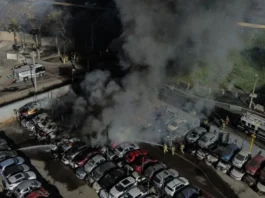 Manuel Garrido guardia explosión Renca quemado