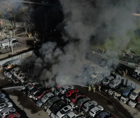 Manuel Garrido guardia explosión Renca quemado