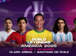 Duelo de Leyendas 2026 que se realizaría en el Claro Arena de Santiago
