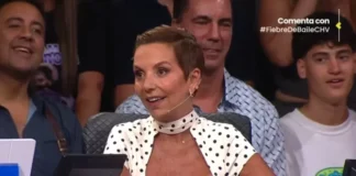 Fran García-Huidobro como jurado en Fiebre de Baile