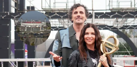 Sergio Lagos y Karla Constant, conductores de Vecinos al límite