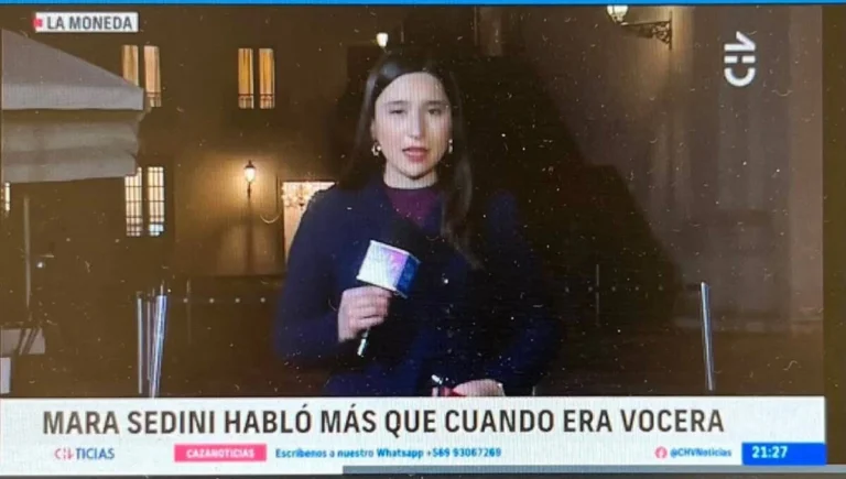 “Habló más que cuando era vocera”: el irónico GC de CHV Noticias tras el terremoto que dejó Mara Sedini