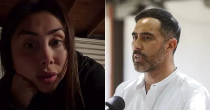 Naya Fácil responde a Claudio Bravo en redes sociales
