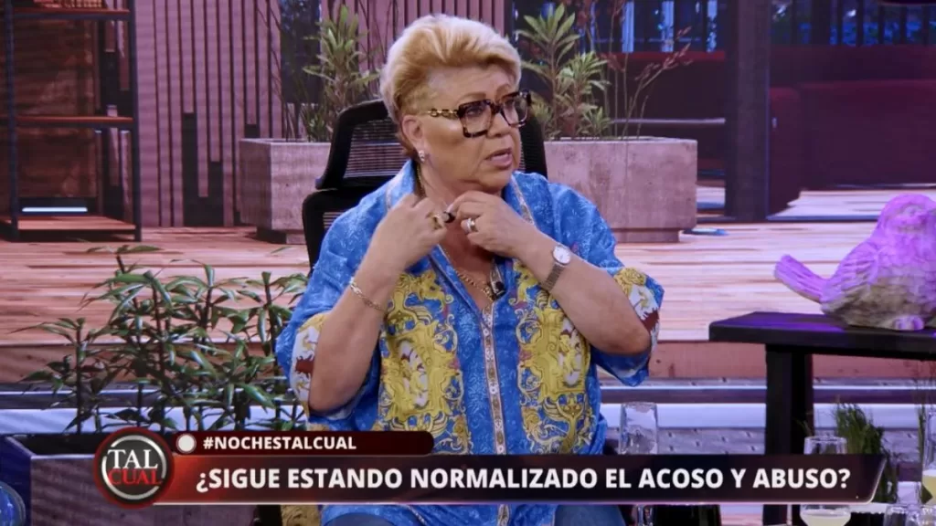 Patricia Maldonado en el programa Tal Cual de TV+
