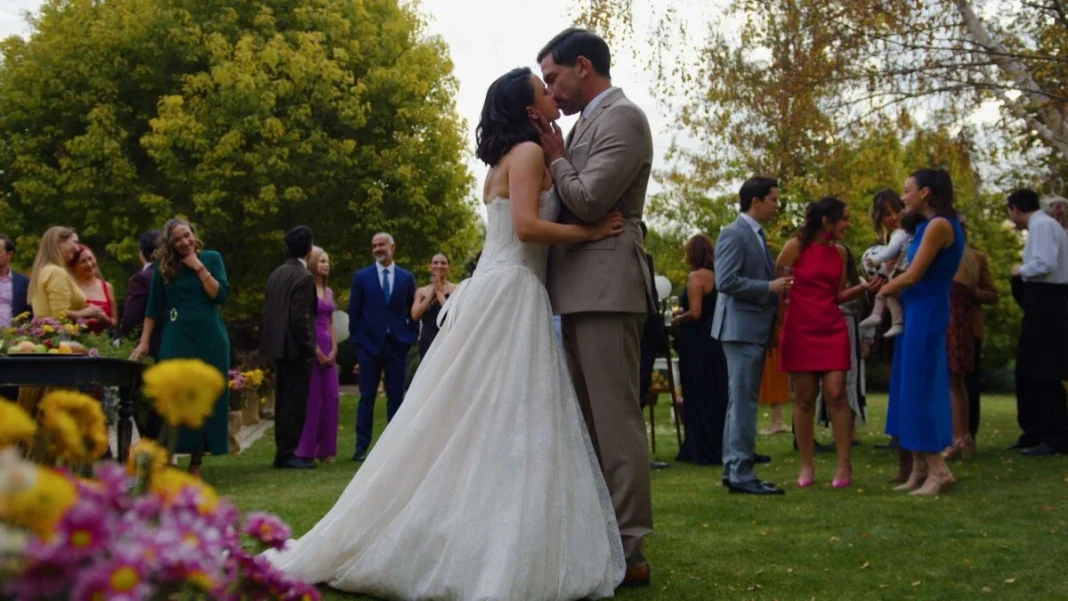 Escena final de la teleserie El Jardín de Olivia