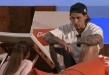 Nico revela el beso que nunca perdonó a Guarén en Tierra Brava Nico Solabarrieta y Guarén en tensa conversación durante Volverías con tu ex 2