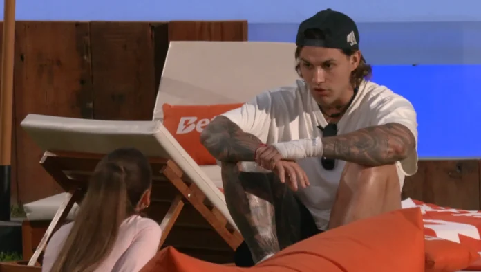 Nico Solabarrieta y Guarén Nico Solabarrieta y Guarén en tensa conversación durante Volverías con tu ex 2