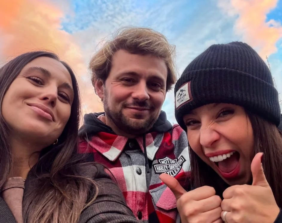 Tita Ureta junto a María José Quintanilla y Joaquín Méndez en Instagram