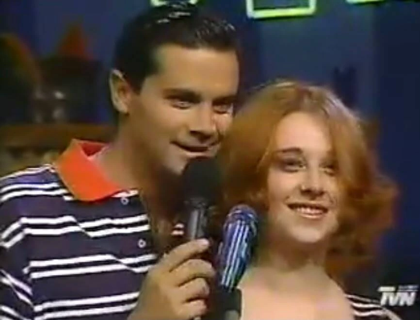 Cathy Lean y Felipe Camiroaga