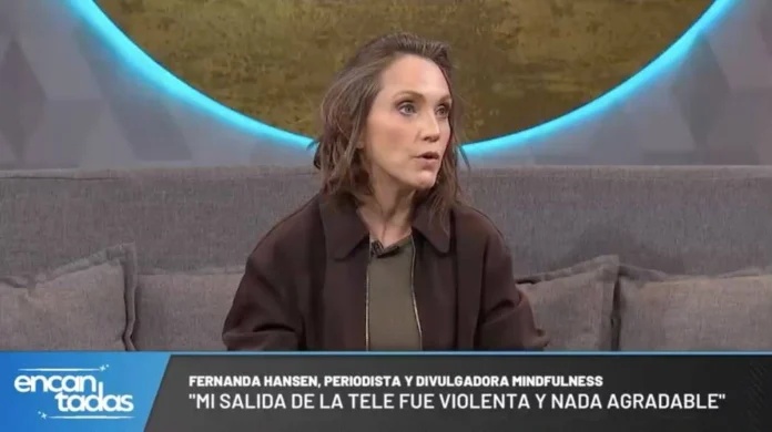 Fernanda Hansen, periodista y divulgadora de mindfulness, en Encantadas