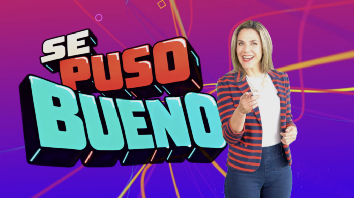 ulia Vial, conductora de Se Puso Bueno, el nuevo programa de TV+