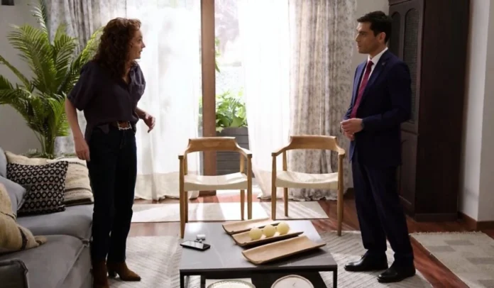 La Baronesa Fiscal La Baronesa: Etienne Bobenrieth como el fiscal Gabriel Domínguez en la teleserie de Mega