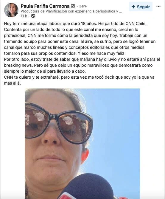 Paulina Fariña, CNN Chile
