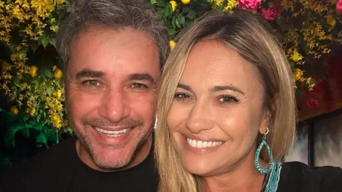 Ana Sol Romero y Douglas en una imagen de archivo, en medio de su divorcio en Miami