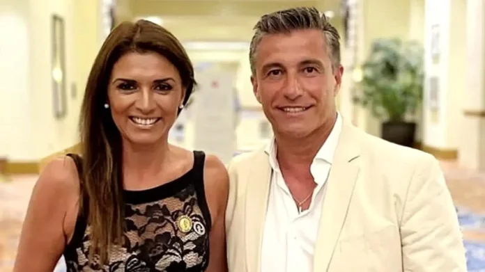 Fernando Solabarrieta e Ivette Vergara juntos en un evento